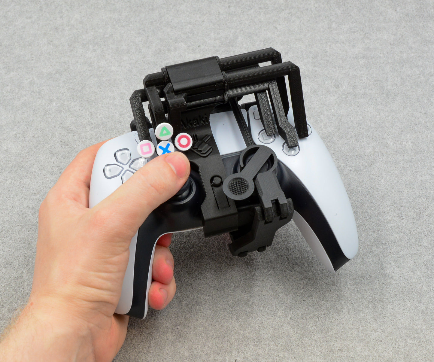 One-handed PS5 DualSense attachment