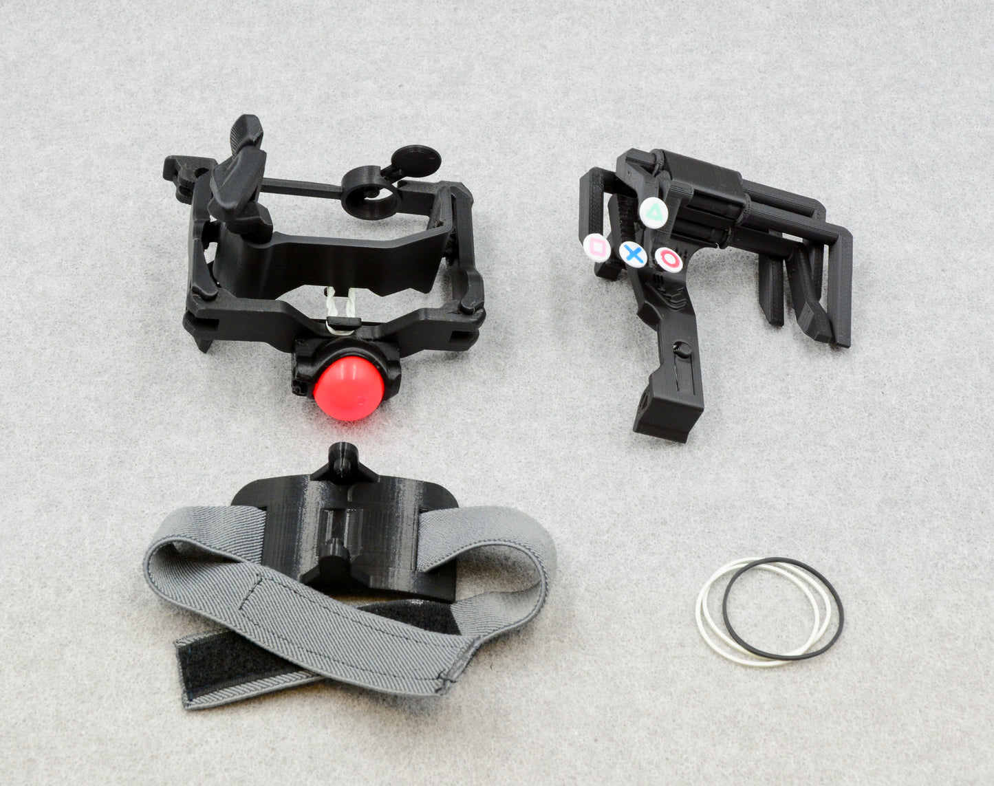 One-handed PS5 DualSense attachment