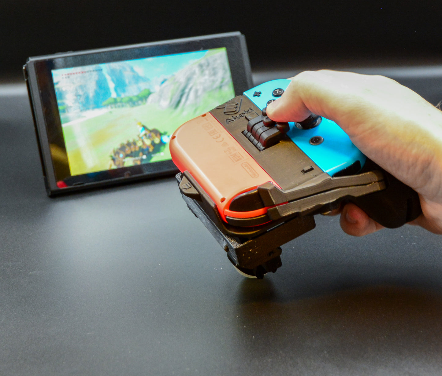 One-Handed Switch Joy-Con attachment