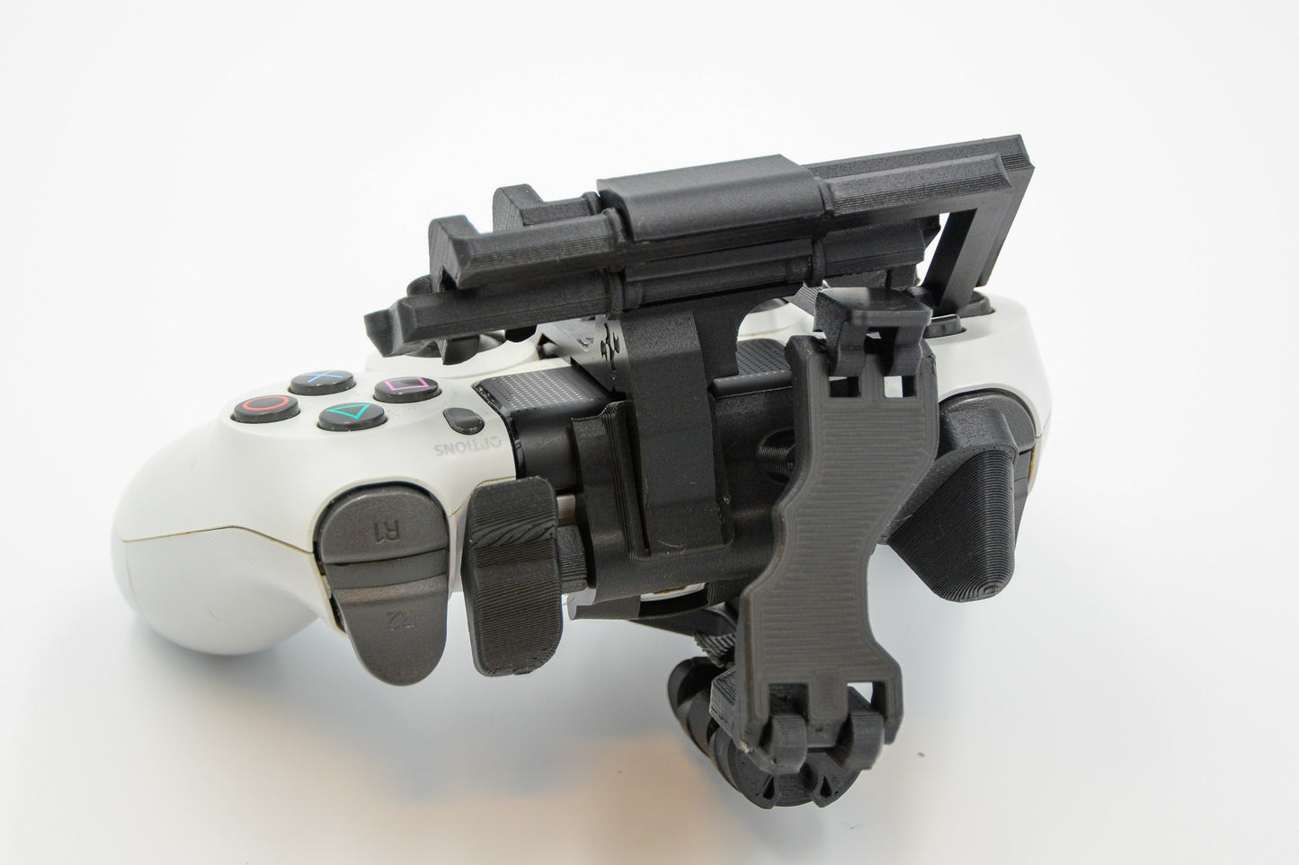 One-handed PS4 DualShock 4 Attachment